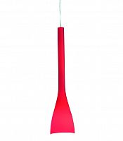 подвесной светильник ideal lux flut sp1 small rosso в Ставрополе