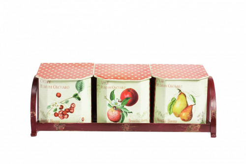 набор емкостей для хранения на подставке fruits в Ставрополе